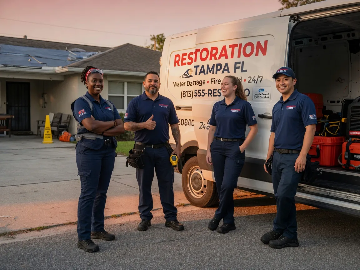 Water Damage Restoration company in Lamont, MI